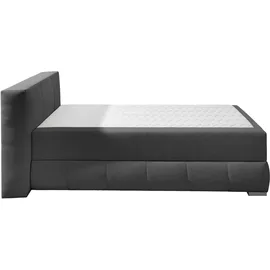 Home Affaire Boxbett HOME AFFAIRE "Chelles", grau (anthrazit), B:107cm L:225cm, Komplettbetten, inkl. Topper und Bettkasten