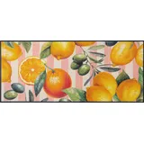 Wash+Dry Tasty Delight 60 x 140 cm Gelb/Orange/Mehrfarbig