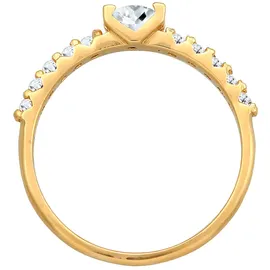 ELLI PREMIUM Elli Ring gold | transparent 58