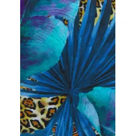 LASCANA Bügel-Bikini Damen blau-bedruckt Gr.38 Cup E