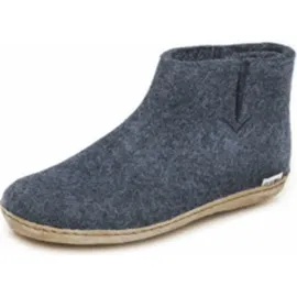Glerups Hüttenschuhe Blau 40