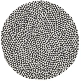 Beliani Filzkugelteppich-Penek, 140/140 cm,