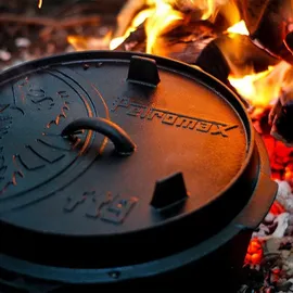 Petromax Dutch Oven 10,5 l Gusseisen schwarz