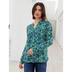 Bluse Eterna blau, 48