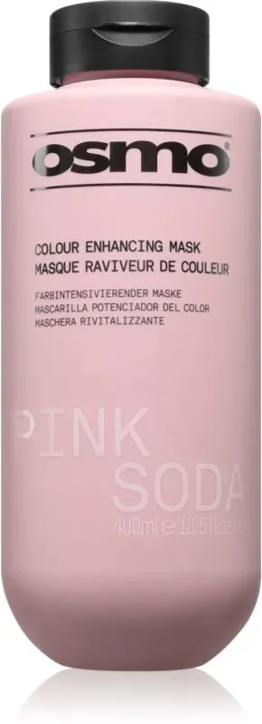 Osmo Pink Soda Colour Enhancing Mask Sanfte nährende Maske ohne permanente Farbpigmente rosafarben 400 ml