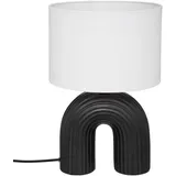 Atmosphera Créateur d'intérieur Atmosphera - Tischleuchte EIDEL, Keramik, 40,5 cm