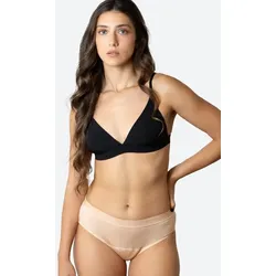 Periodenunterwäsche Starke Blutung Ecowoman schwarz|beige XL / GB 38