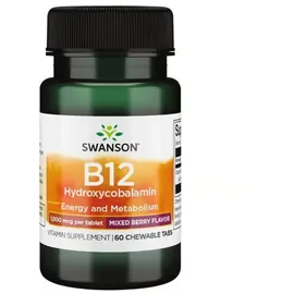 Swanson Vitamin B-12 Hydroxycobalamin Kautabletten 60 St.