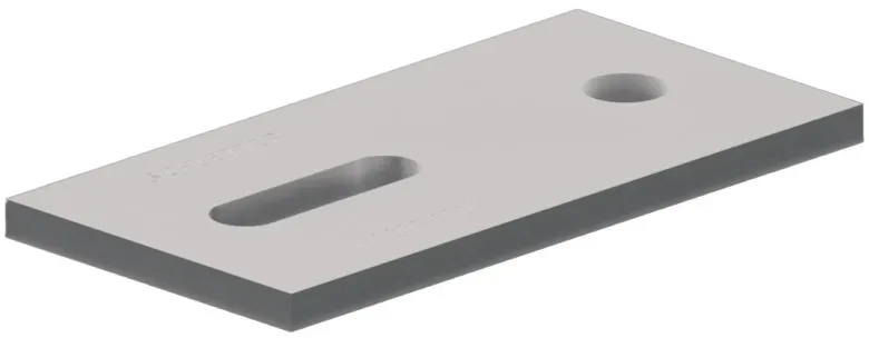 Schletter Solar Montageplatte f. Stockschr 119002-000