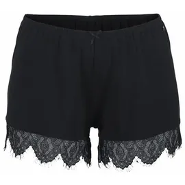 LASCANA Schlafshorts Pyjama-Shorts Schwarz 44/46