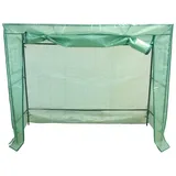 NATIV Stabiles Tomatengewächshaus 200x77x169 cm, Foliengewächshaus mit 2 Fenstern