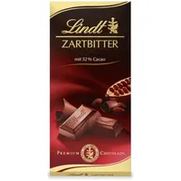 Lindt Zartbitterschokolade, 52% Kakaoanteil, 100 g