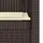 vidaXL 1-Sitzer Sessel 1 x 1 x 1 cm braun