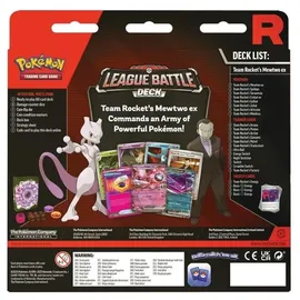 Pokemon Trading Card Game Pokemon Team Rocket's Mewtwo ex League Battle Deck