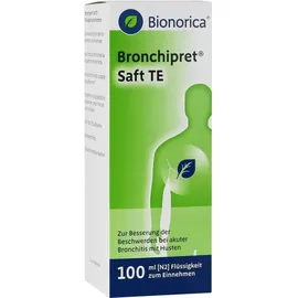 Bionorica BRONCHIPRET Saft TE 100 ml