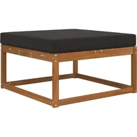 vidaXL Sofakissen 80 x 80 cm Schwarz