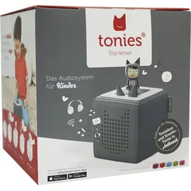 Tonies Toniebox Starterset anthrazit mit Kreativ-Tonie