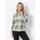 Sieh an! Flanell-Bluse mehrfarbig 48