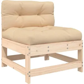 vidaXL Garten-Lounge-Set 6-tlg. braun/beige