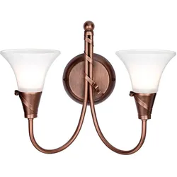 Elstead Lighting Emily Wandlampe E14 Kupfer Patina