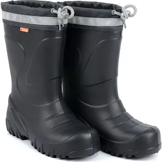 DEMAR demar. Kinder Gummistiefel Winterstiefel Regenstiefel Kinderstiefel gefüttert GRAU Größe 30/31 - 30/31