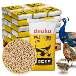 deuka W/Z Futter 30x25kg, Alleinfuttermittel für ausgewachsene Wachteln und Ziergeflügel
