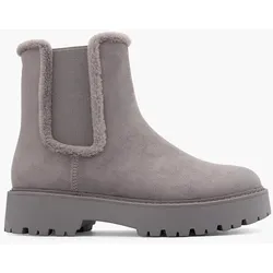 Chelsea Boots - Damen - grau