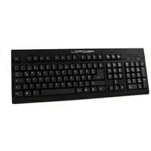 LC-POWER BK-902 USB Tastatur DE schwarz (BK-902USB)