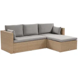 beautysofa SEVILLA Loungeset beige