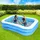 northix Aufblasbarer Gartenpool 245 x 150 x 43 cm blau/weiß