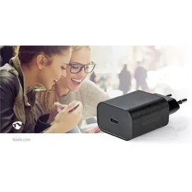 Nedis WCQC402ABK Nedis Netzladegerät | Schnellladefunktion | PD3.0 27W / PD3.0