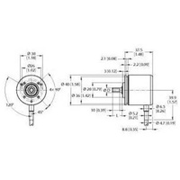 Turck Inkrementaler Drehgeber REI-E-111T8C-2B512-C
