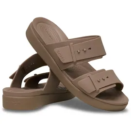 Crocs Brooklyn Buckle Low Damen Latte 38