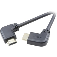 SpeaKa Professional HDMI Anschlusskabel HDMI-A Stecker, HDMI-A Stecker 1.50m Schwarz