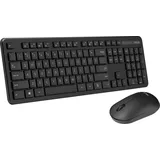 Asus CW100 Keyboard and Mouse Set, schwarz,