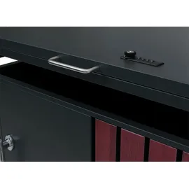 MCW Mülltonnenverkleidung MCW-O67 122 x 68 x 84 cm anthrazit