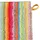CAWÖ Life Style Streifen 7008 Waschhandschuh 16 x 22 cm multicolor