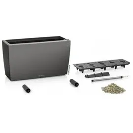 LECHUZA Cararo Komplettset 75 x 30 x 43 cm anthrazit metallic