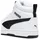 Puma Rebound V6 Mid Unisex Weiß/Schwarz 36