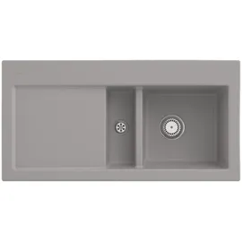 Villeroy & Boch Subway 60 rechts fossil + Handbetätigung + Lochbohrungen