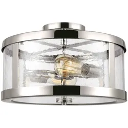 Harrow Deckenleuchte nickel poliert Feiss FE-HARROW-SF