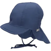 Sterntaler Schirmmütze mit Nackenschutz blau, 49 cm