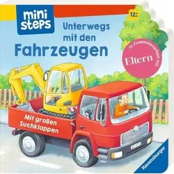 RAVENSBURGER 31991 ministeps Unterwegs mit den Fahrzeugen