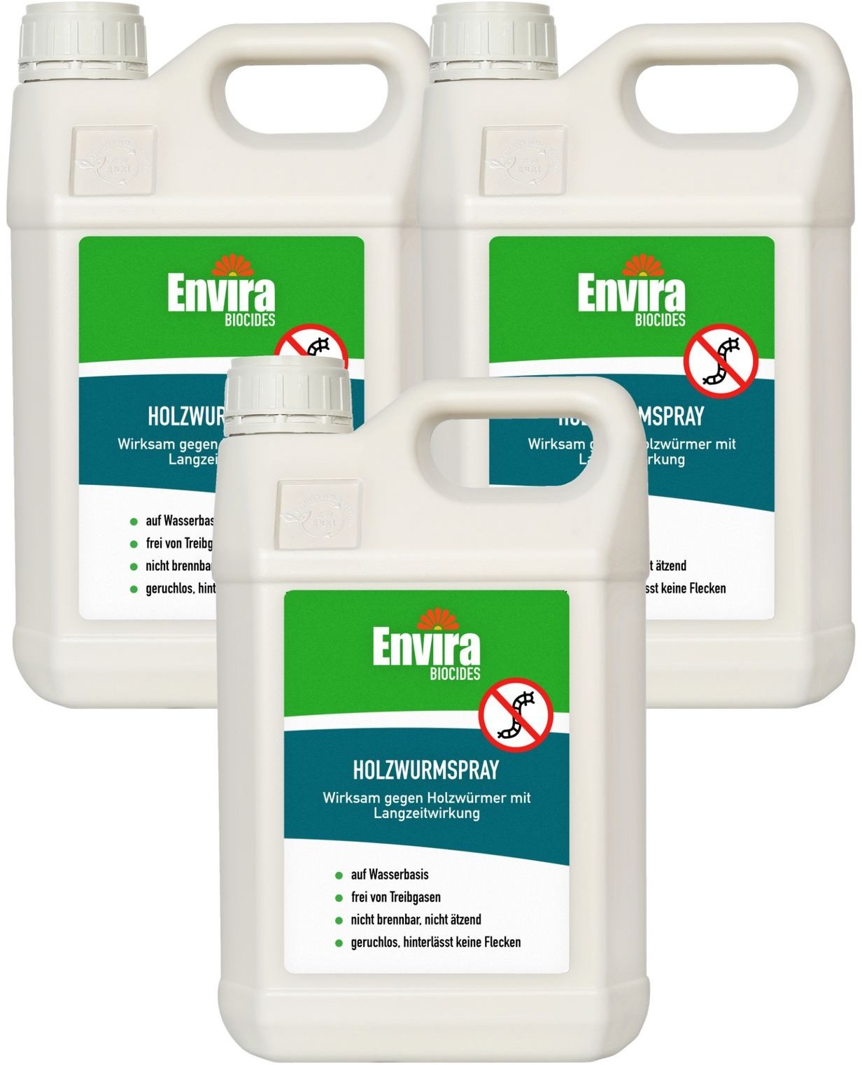 Envira Holzwurmspray im Vorteilspack Spray 15 l