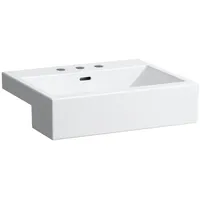 Laufen Living City Halbeinbauwaschtisch 55 x 46 cm