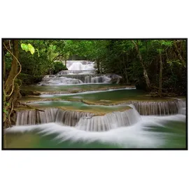 Papermoon Infrarotheizung Tiefer Waldwasserfall 350 W bunt