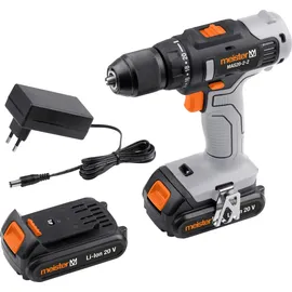 Meister Craft MAS20-2 Set 20 V inkl. 2 x 2,0 Ah + Ladegerät