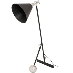 KAYOOM Tischleuchte "Tischlampe Celeste 225", schwarz (schwarz, silber), H: 76cm, Lampen, hochmodern, wertig