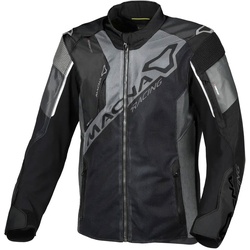 Macna Sigil, Textiljacke - Schwarz/Grau - XL