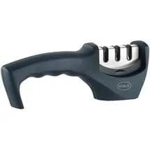 Rösle Messerschärfer, 3 Stufen, Schleifkopf wechselbar, stabiler Stand, ergonomischer Griff